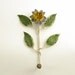 Vintage Tole Hook Wall Decoration Italy