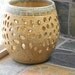 Handmade Ceramic Candle Luminary, Candle Holder, Votive, Meditation, Pretty Little Liars