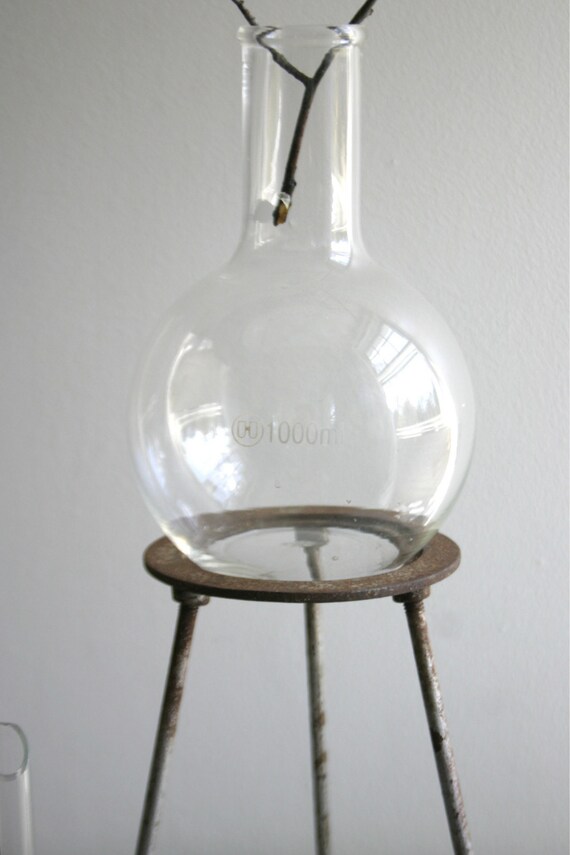 Large Vintage Boiling Flask by ethanollie on Etsy