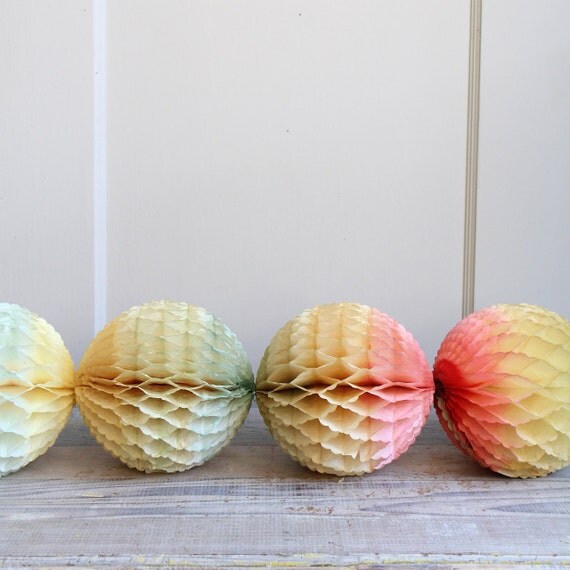 Vintage Crepe Paper Decorations No. 7