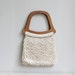 ON SALE Vintage Macrame Handbag