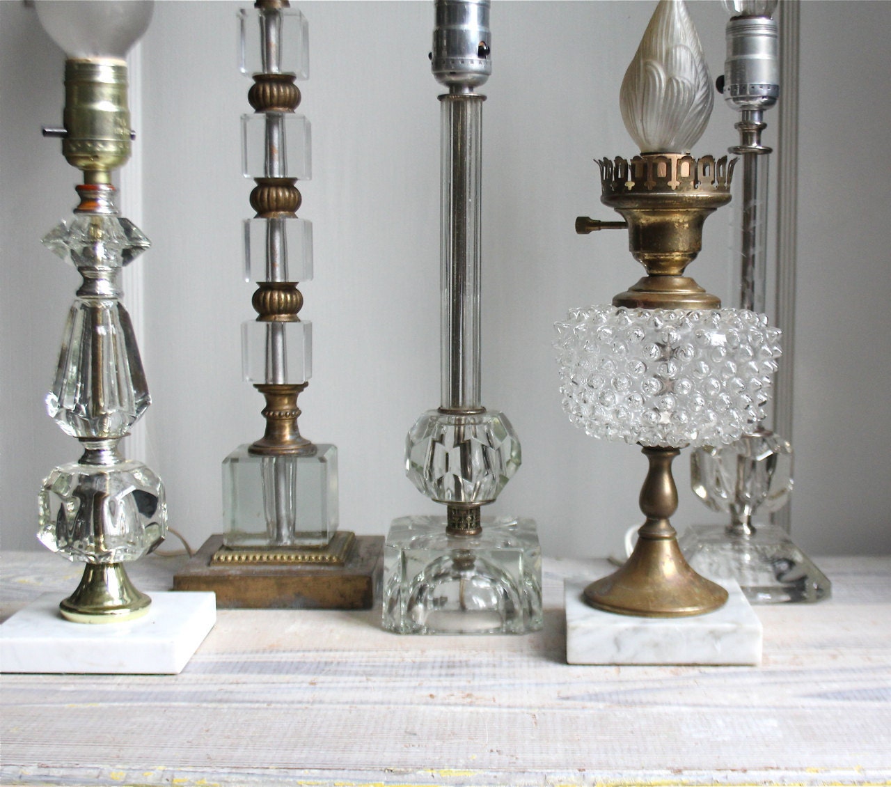 Vintage Glass Lamps 113
