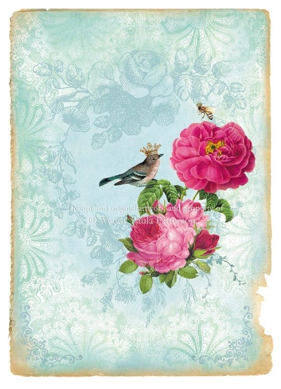 The Birds and The Bees Art Print Giclee
