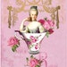 Marie Antoinette...High Tea...Petite Giclee Collage Print