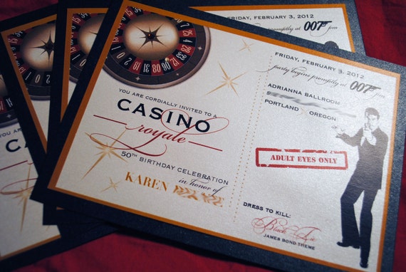 Casino Royale Invitation 8