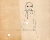 Dreaming Deluxe Edition Print of original drawing