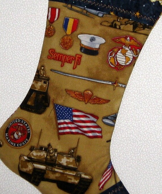 us marine corp christmas stocking usmc military gift us marine corp christmas stocking usmc military gift