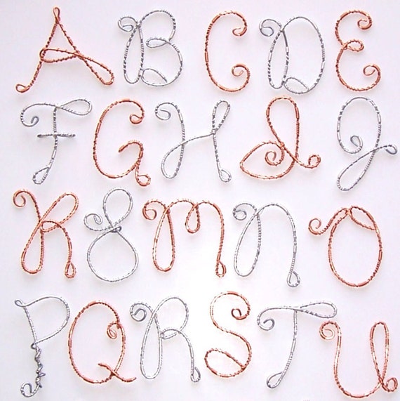 Wire Hanger Letter Template