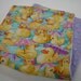 Ducks With Umbrellas Baby Burp Cloth