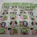 Short Legged Owls in Pink Wet Bag READY TO SHIP
