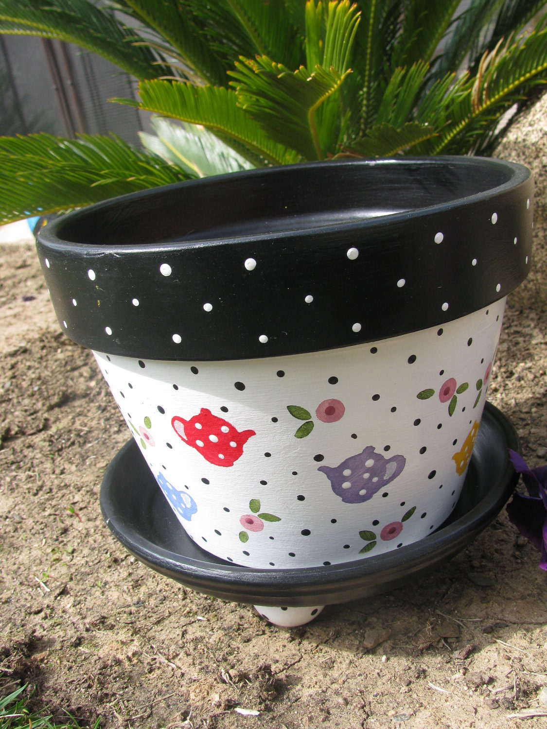Flower pot Tea Pot Multi Color