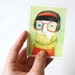 6 tiny portraits