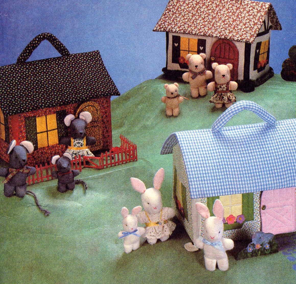 cloth dollhouse