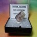 SUPER 7 STONE Natural Double Terminated Clear Melodys Stone Crystal With Rare Keyhole In Perky Box From Brazil Rare New Find Sale