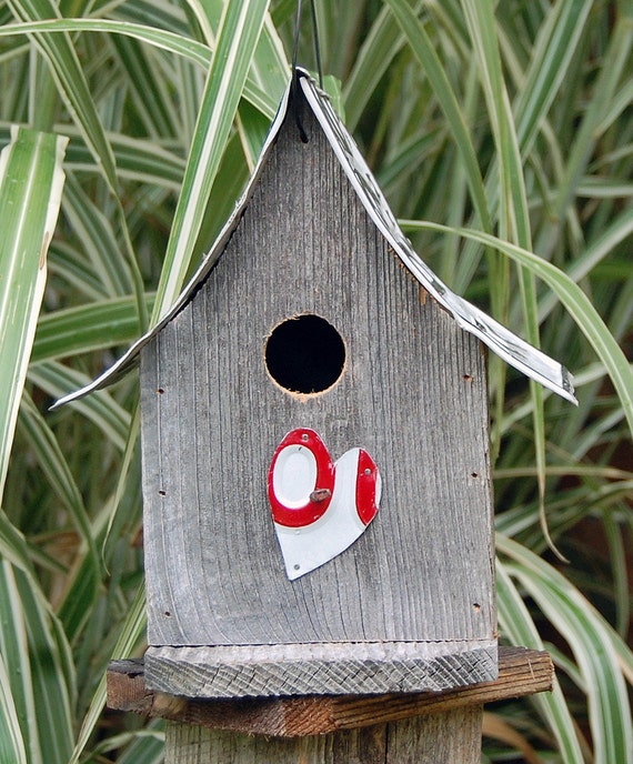 Birdhouse Heart For The Birds