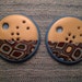Set of 2 One-of-a-kind Handmade Buttons...