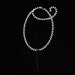 Pearl O Monogram Cake Topper (All Letters Available)