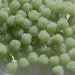 Pretty Soft Jade Green Rosebud Beads 8mm bds949A