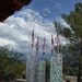 Pink Irridescent Windchime Suncatcher
