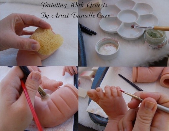 painting reborn dolls