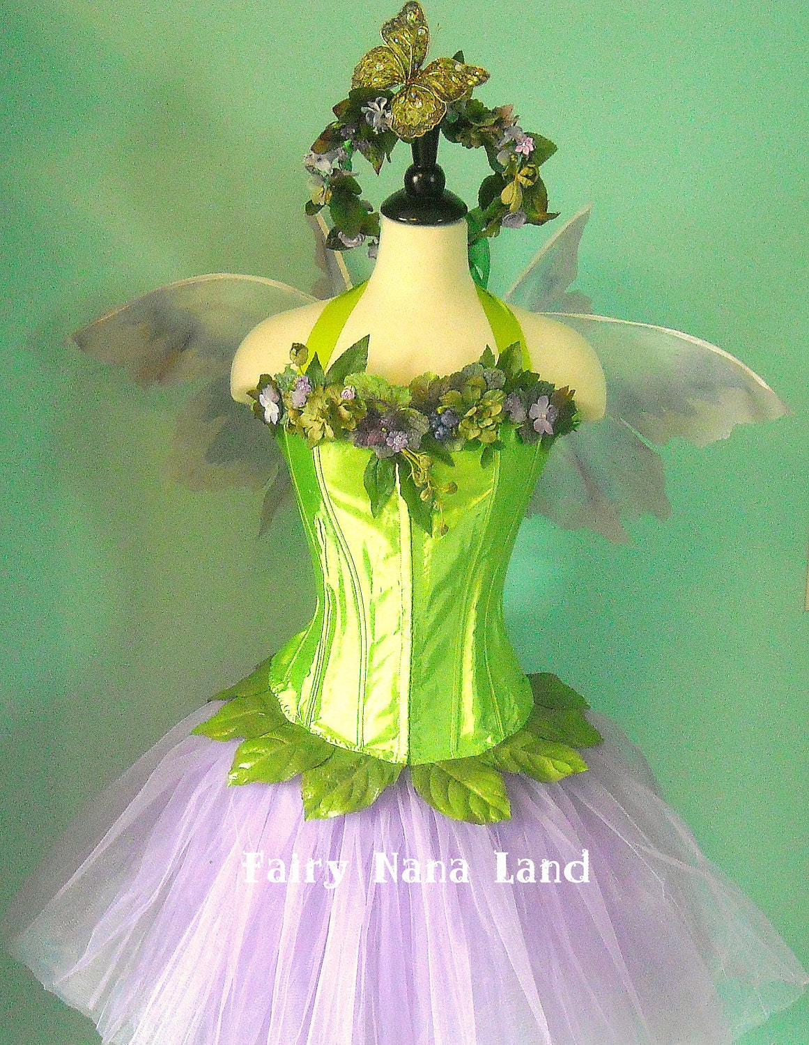 Items similar to adult - teen fairy costume - Woodland Faerie with ...