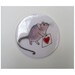 Mouse art Pocket Mirror - A Little Love