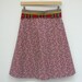 A Line Skirt, Knee Length Skirt, Wrap Skirt, A-Line Skirt, Womens Wrap Skirt, size M/L, Plus Size, Multi Size