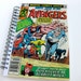 Avengers Sketchbook & Journal // Recycled Comic