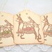 Easter Tags Bunny Rabbit Gift Tags Vintage Easter Basket