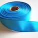 Peacock Blue Grosgrain Ribbon 1 1/2 inches wide x 2 yards precut