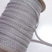 Vintage Silver Gimp Braided Sewing Trim 5/16 inch wide x 6 yards precut