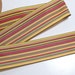 Double-Faced Mustard Stripe Ribbon 1 1/2 inches wide x 4 yards CLEARANCE/ Craft Supplies/ Sewing Trim