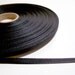 Black Grosgrain Ribbon 1/4 inch wide x 20 yards