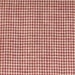 Fine Check Homespun Burgundy Cotton Fabric 1 Yard - DESTASH