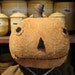 Handmade Vintage Quilt Primitive Pumpkin Head Doll