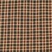 Black, Red And Natural Window Pane Plaid Homespun 40 X 44/45 End Of The Bolt