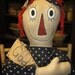 Raggedy Ann Cloth - God Bless America - Americana Raggedy