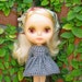down by the river dress and head kerchief set for blythe in black