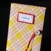 yellow plaid american jane personalized brag book photo album