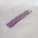 Wristlet Key Fob.........in Joel Dewberry Aviary 2 Lattice ...READY TO SHIP