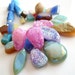 Rainbow Druzy, Mixed Shapes Druzy Briolettes--NUMBER 4---REDUCED FROM 56.99