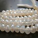 9-10mm---New--1/2 Strand-- Mystic Pearl Chalcedony Faceted Rondelles