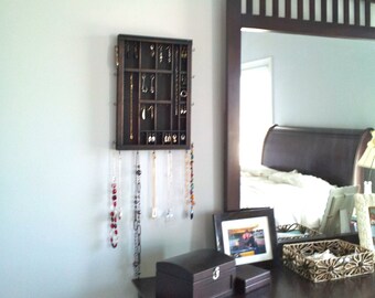 Jewelry Organizer 11" W x 16 1/2" H