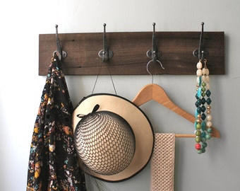 Reclaimed Barn Wood Coat Rack