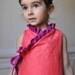 Ruffled Kimono dress -2 OPTIONS - PDF PATTERN -- 12/18m to 4T