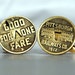 Cufflinks - Pittsburgh Railway Token
