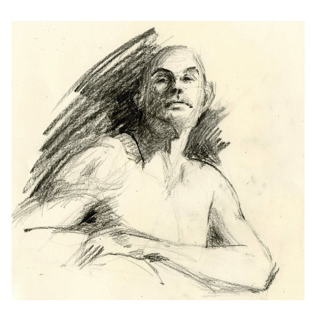 charcoal gesture drawing