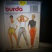 burda 4518 jeans shorts and jean style pants sewing pattern