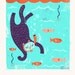 Love Them Fishies Alley Cat Print