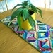 Rainbow - Quilted Table Runner - 20% off - see shop announcement